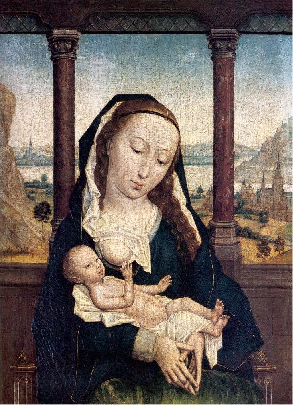 Marmion, Simon The Virgin and Child (attributed to Marmion) France oil painting art
